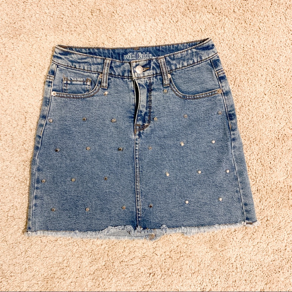 Wild fable Denim high waist skirt